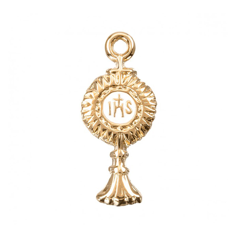 Petite Monstrance Gold Necklace