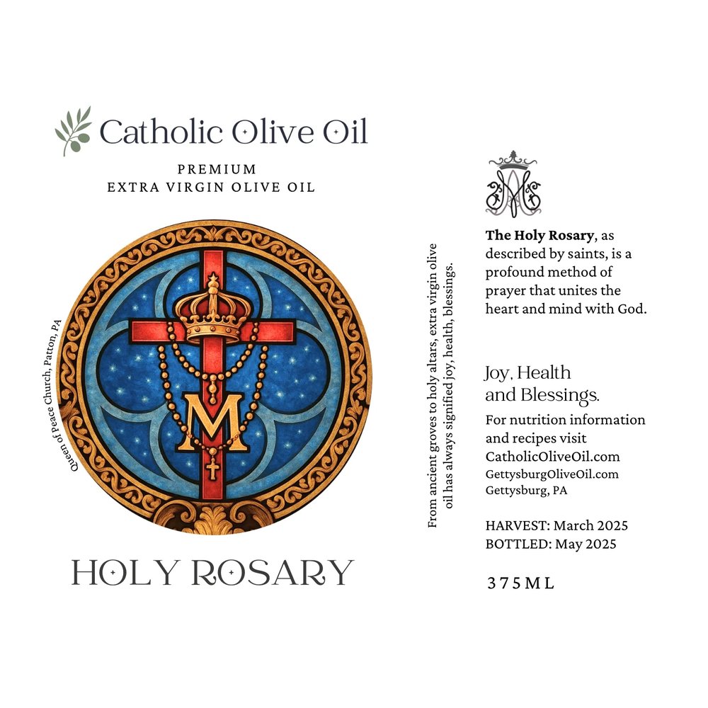 Holy Rosary Extra Virgin Premium Olive Oil - 375 ml