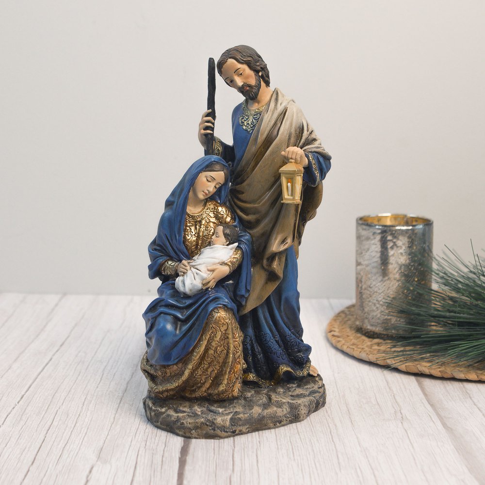Light of the World Holy Family Statue - 10.5
