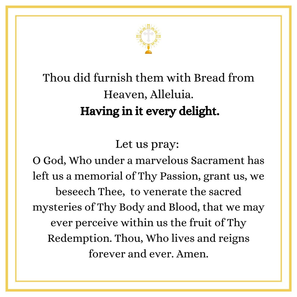 Litanies for Littles: The Most Blessed Sacrament