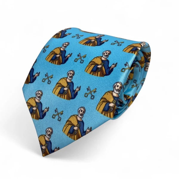 Blue St. Peter Necktie