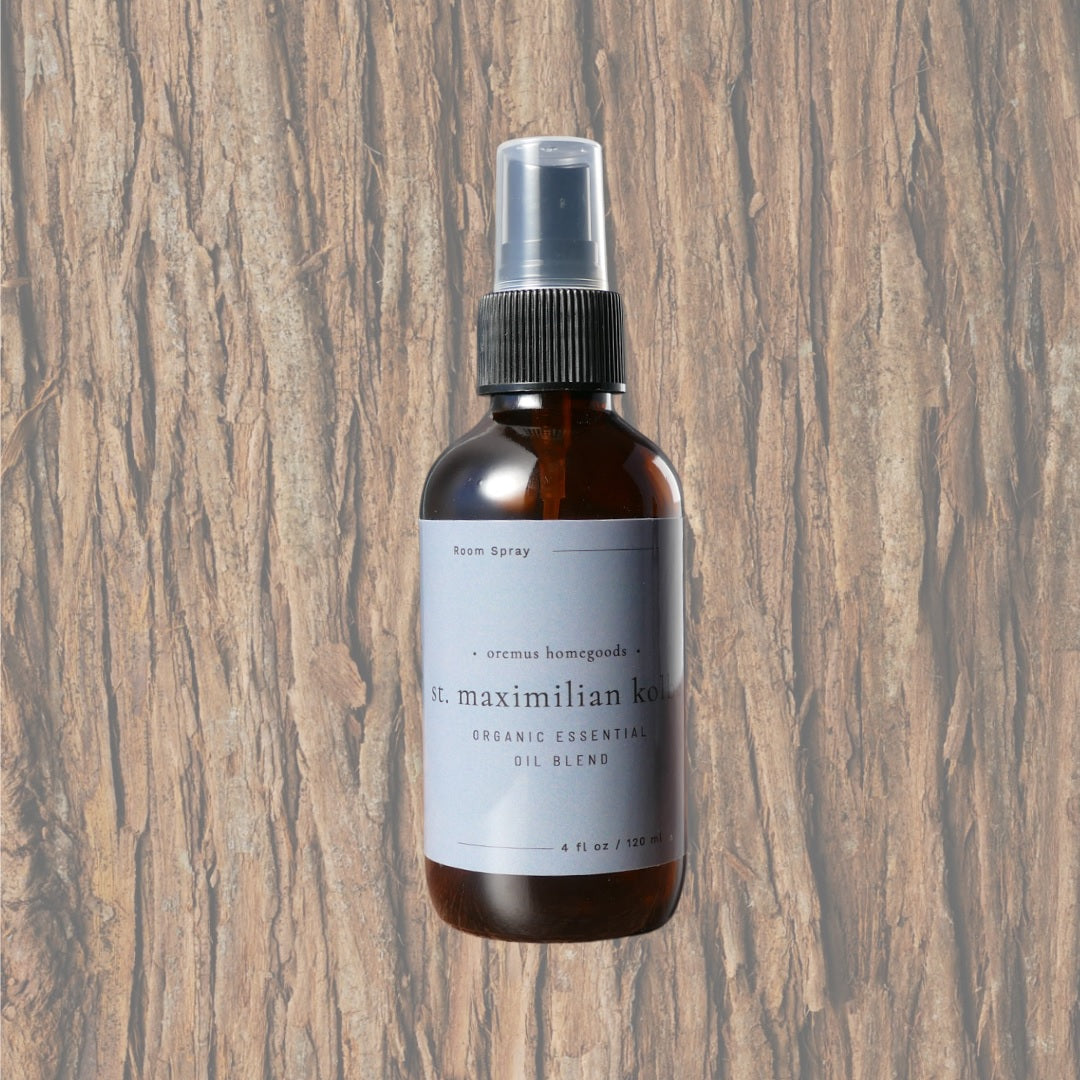 St. Maximilian Men's Essential Oil Room & Linen Spray