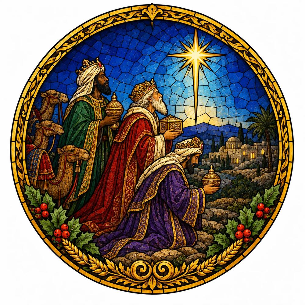 Christmas Blessings Catholic Olive Oil Mini Quad Gift Set