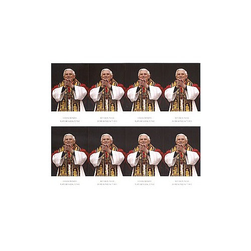 Pope Benedict XVI Personalized Prayer Cards