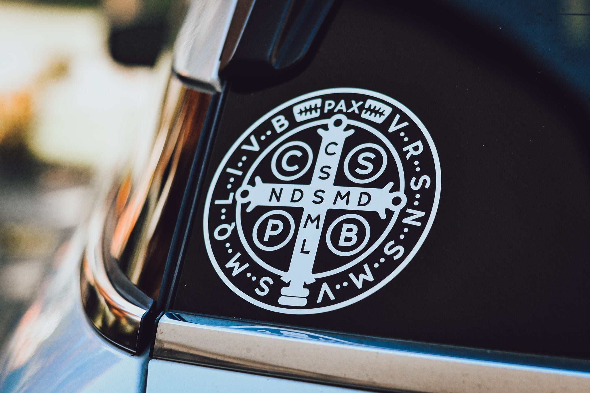 St. Benedict Medal Vinyl Sticker