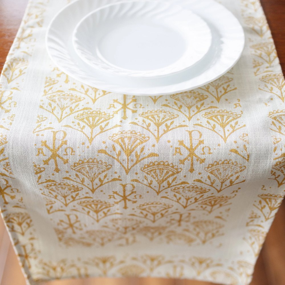 Catholic Liturgical Living Table Runner Set - Set of 3