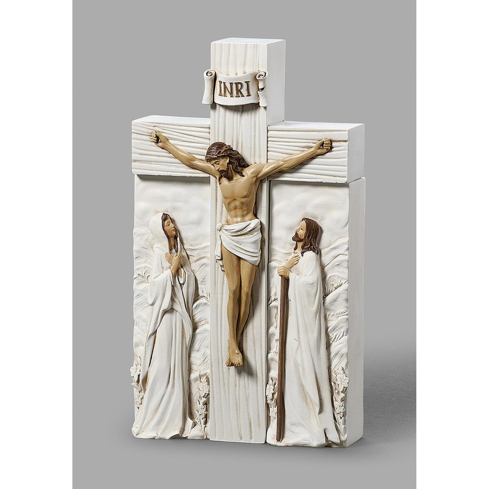 Crucifixion Block Set Sculpture - 8"