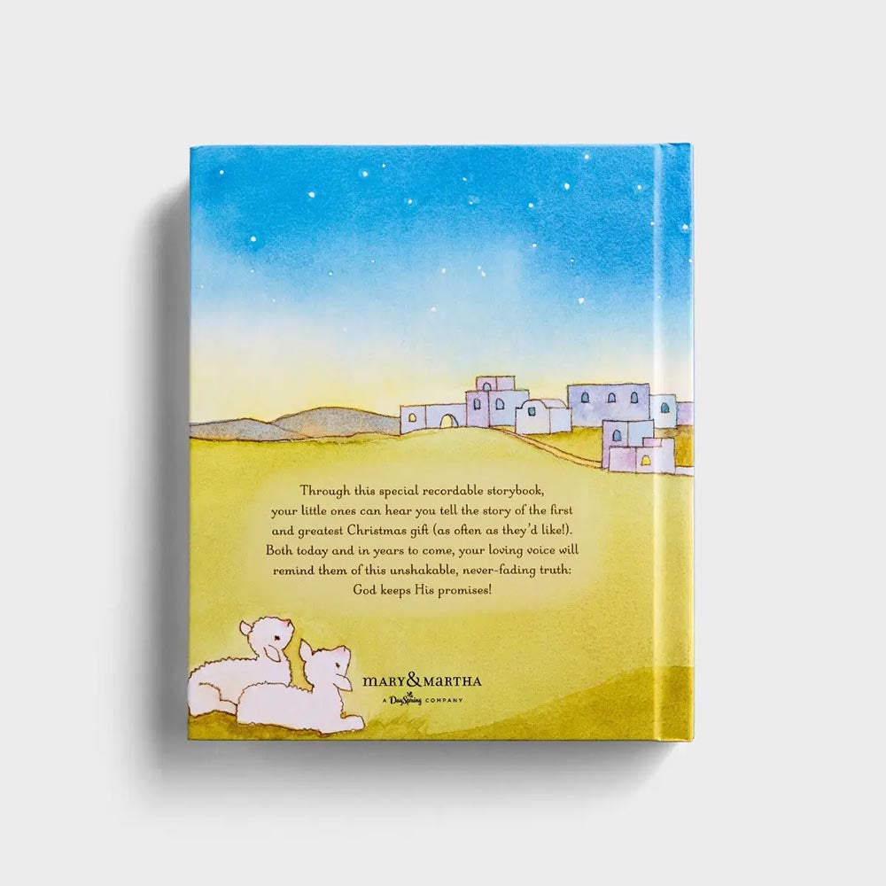 God's Christmas Promise Recordable Story Book