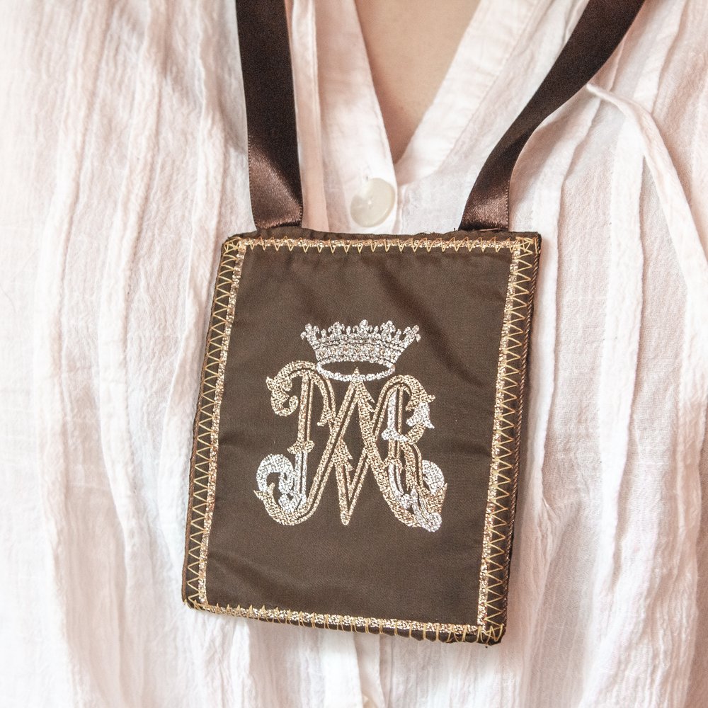 Extra Large Brown Scapular for Door or Personal Use