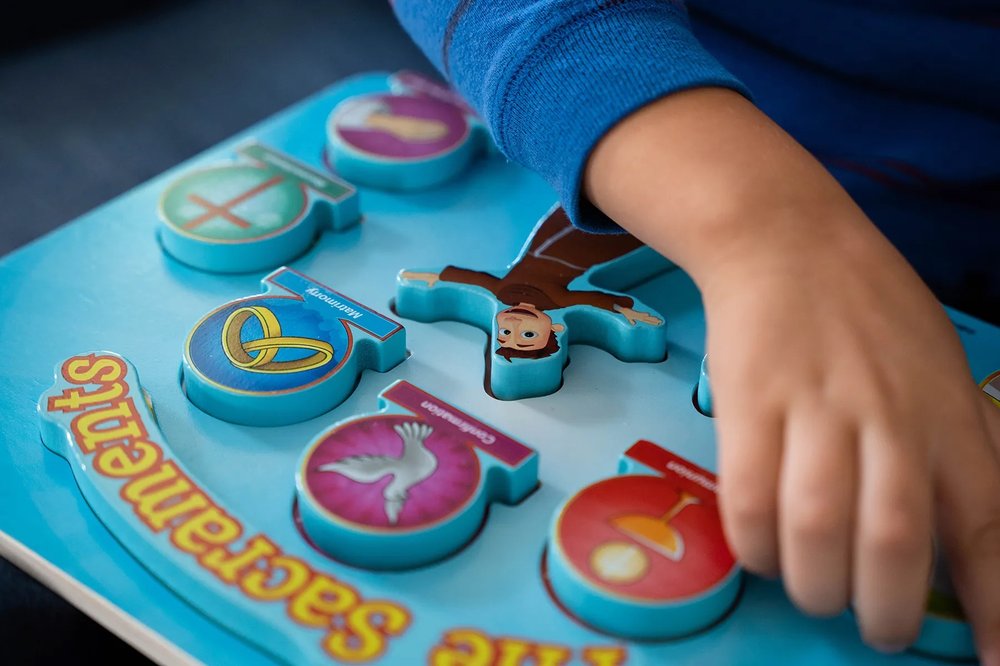 Saintly Heart Brother Francis Sacrament Puzzle