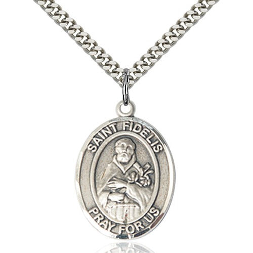 Sterling Silver St. Fidelis Pendant