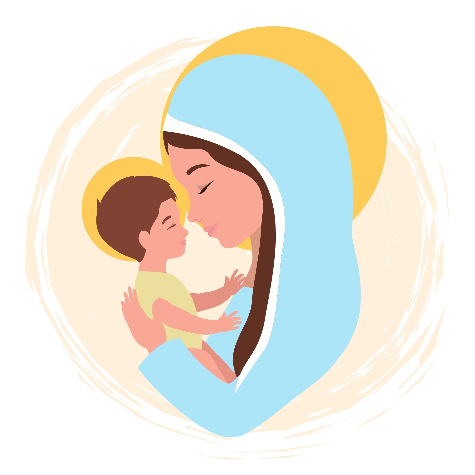Litanies for Littles: The Most Blessed Virgin Mary and Saint Joseph