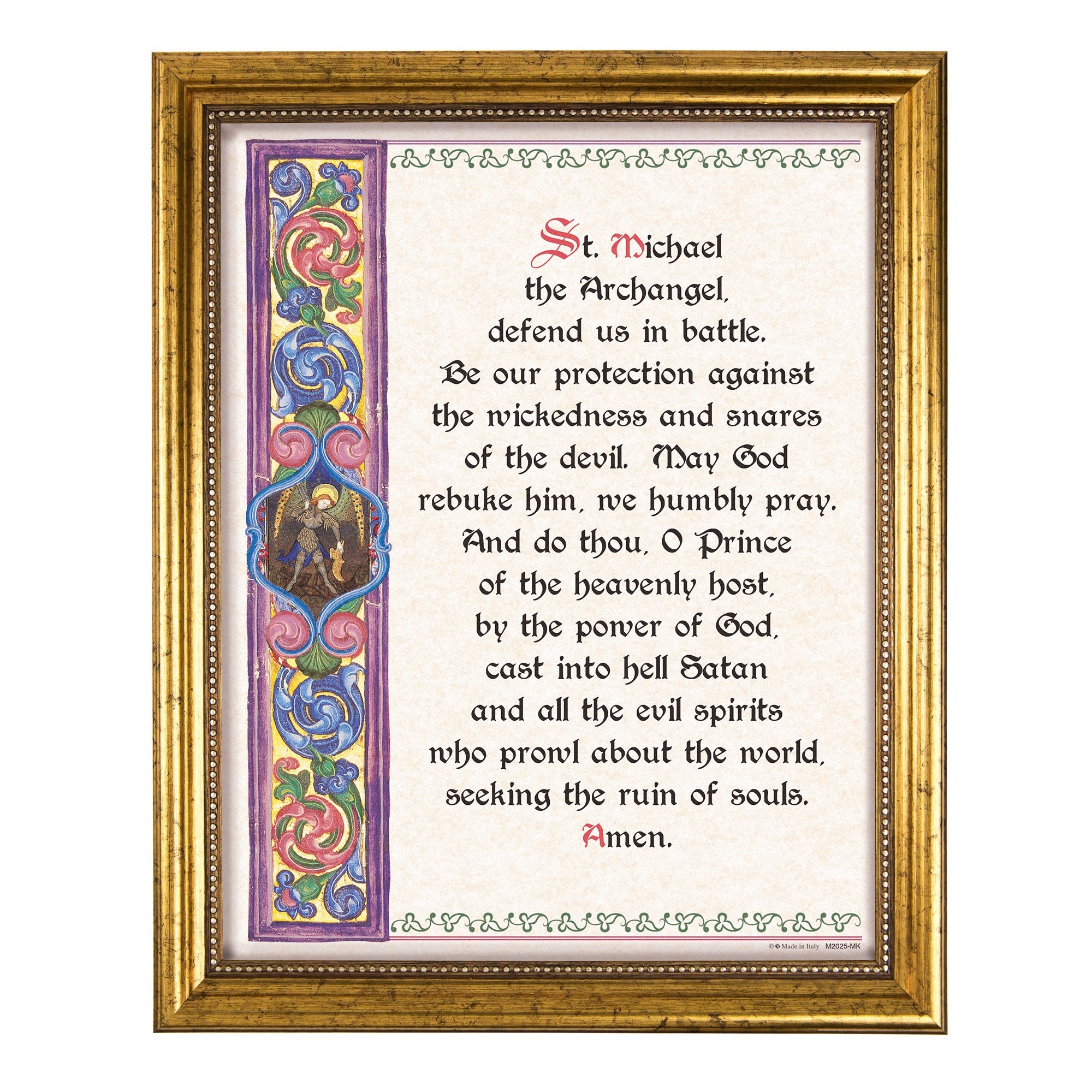 St. Michael the Archangel Print - 8x10