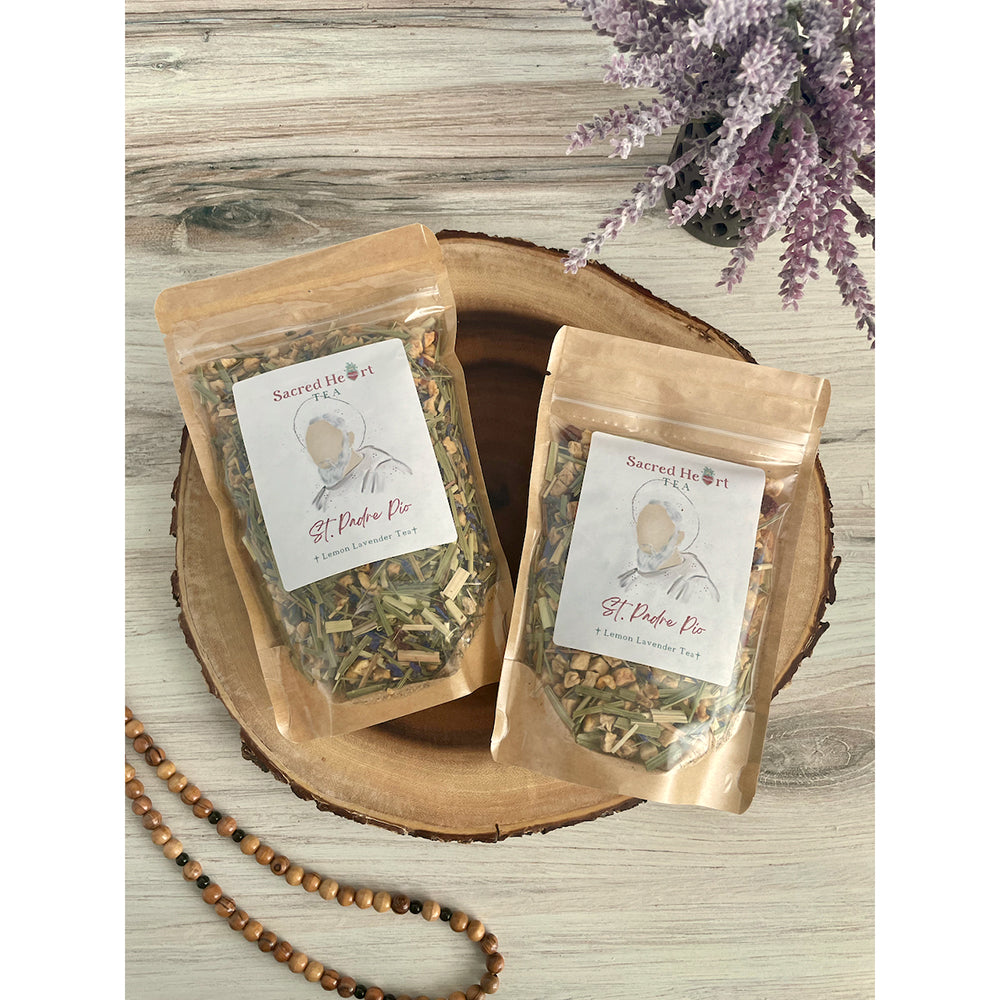 St. Padre Pio Lavender Lemon Herbal Tea