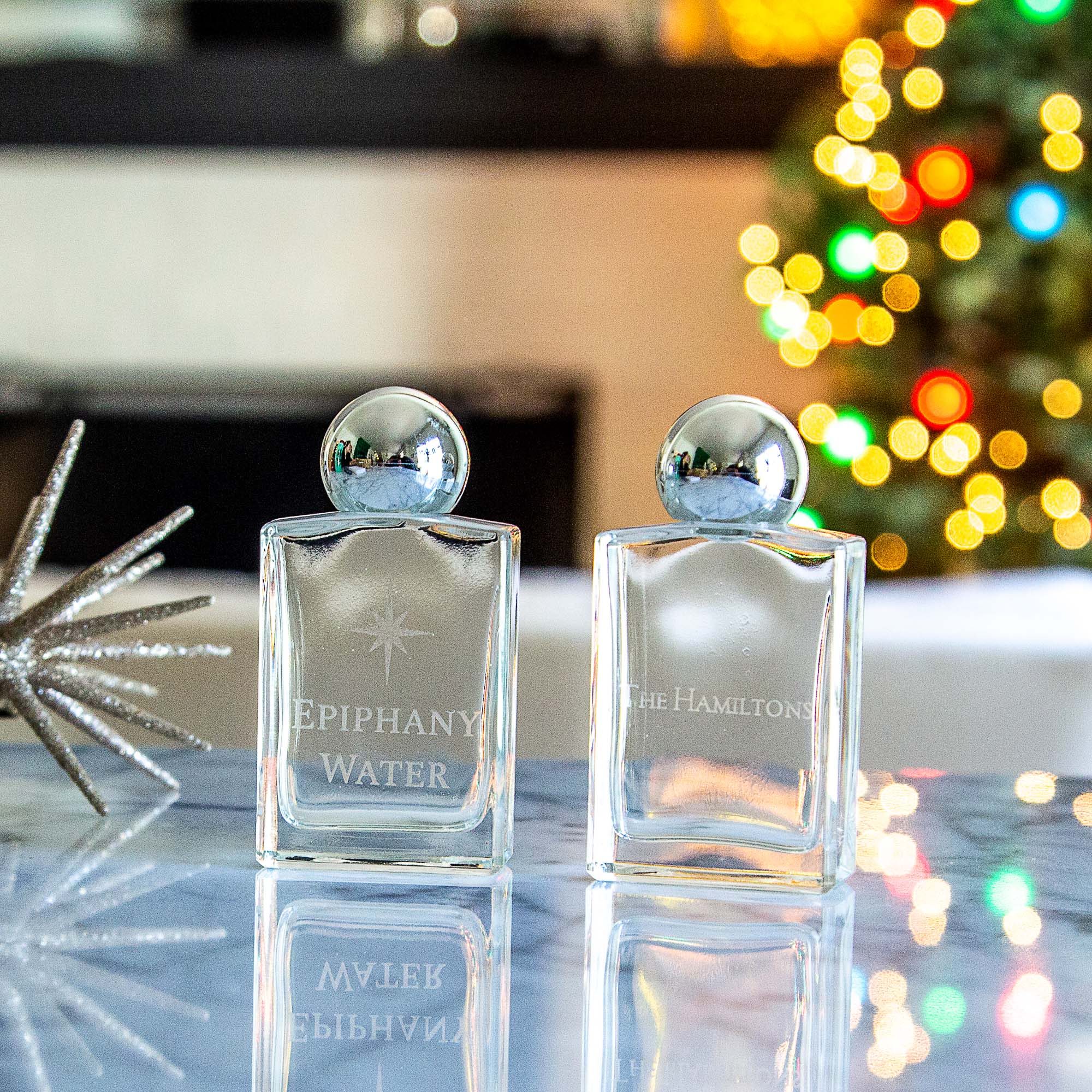 Personalized Epiphany Holy Water Bottle