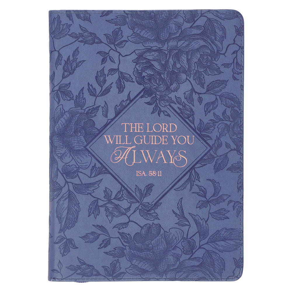 The Lord Will Guide You Classic Zip Journal