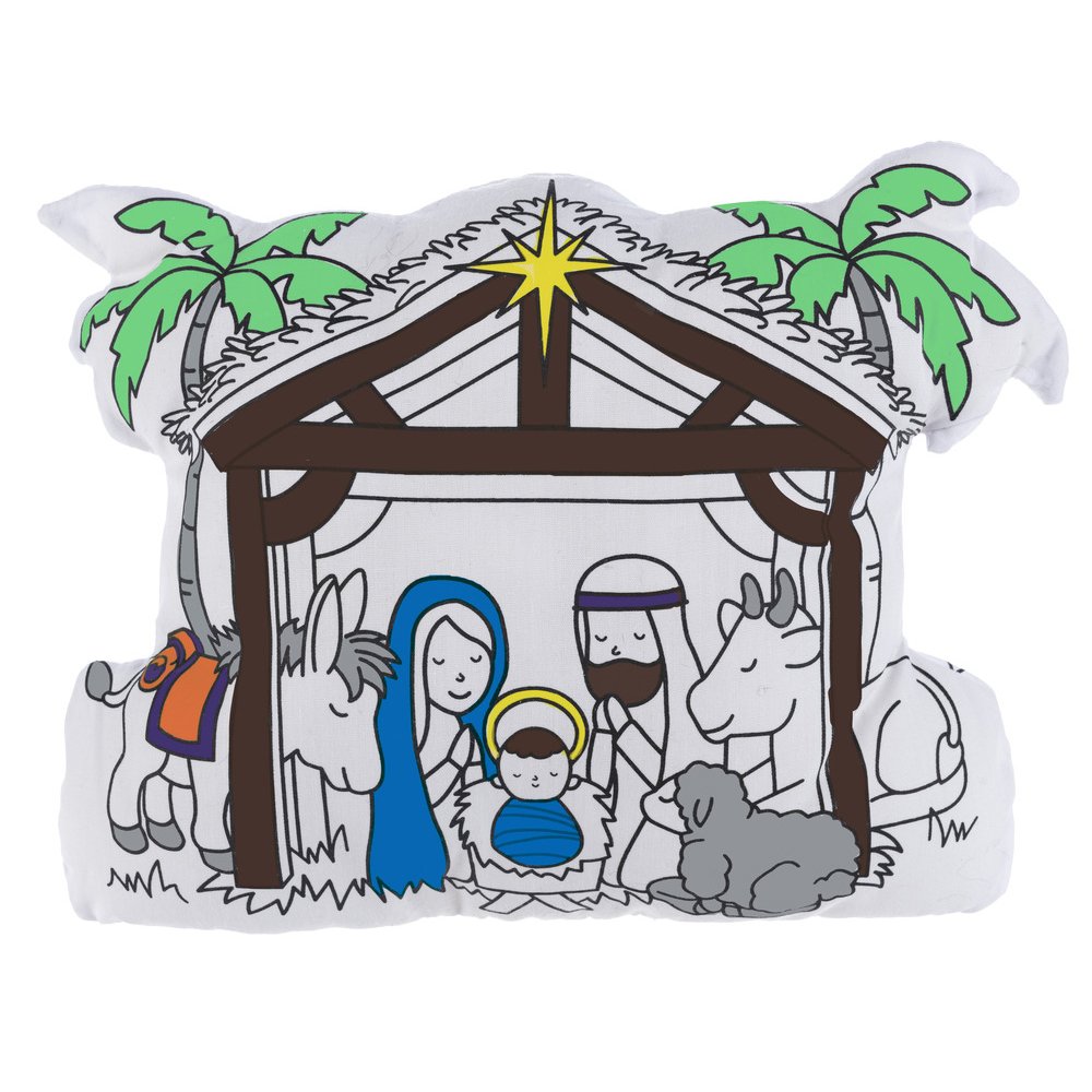 Christmas Nativity Scene Coloring Kit