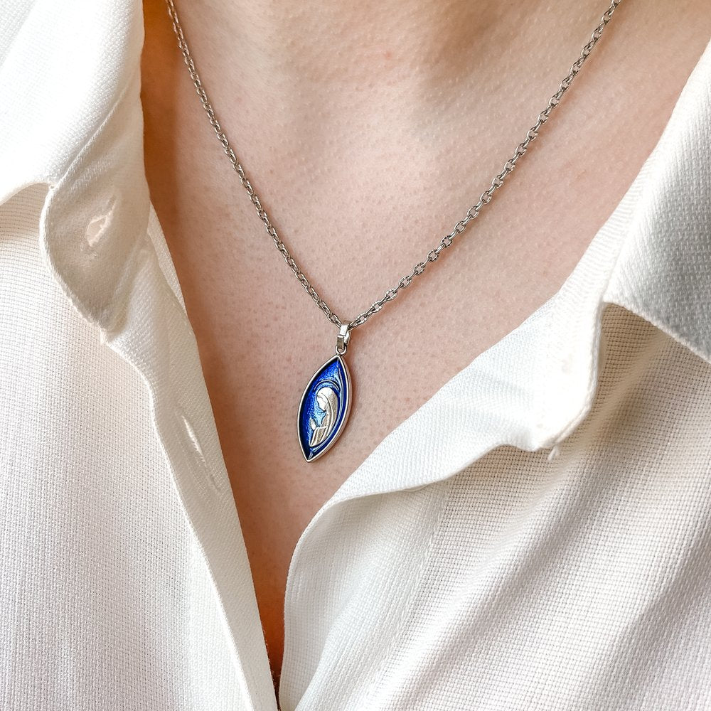 Teardrop Prayers of Mary Necklace