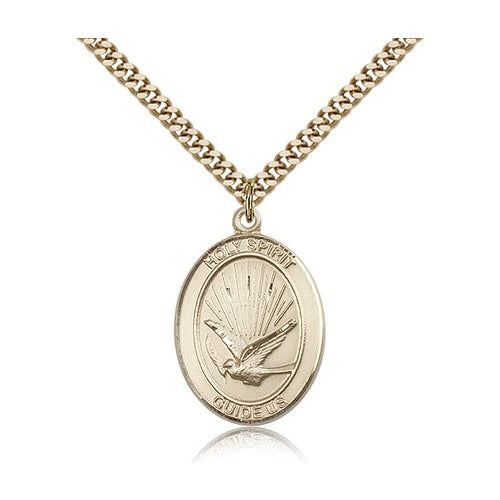 14kt Gold Filled Holy Spirit Pendant w/ chain