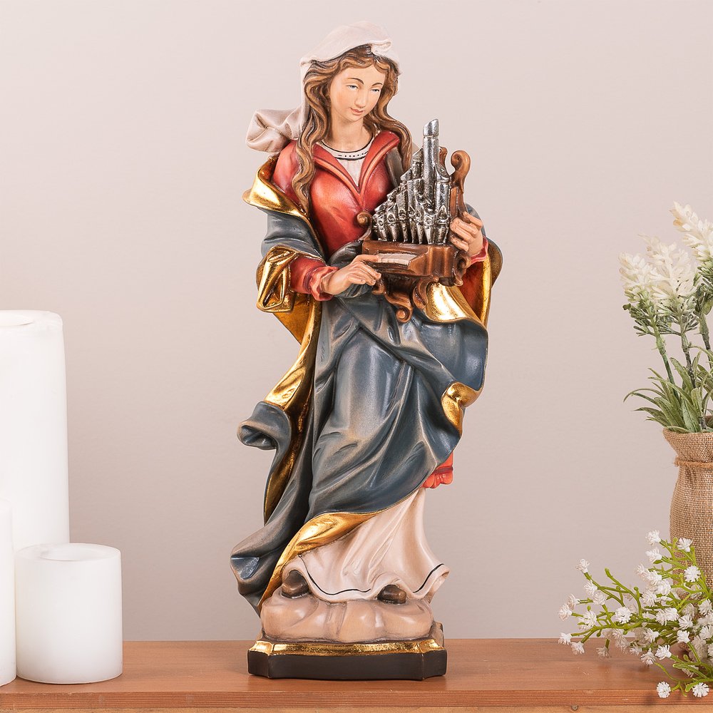Italian St. Cecilia Statue - 15.5"