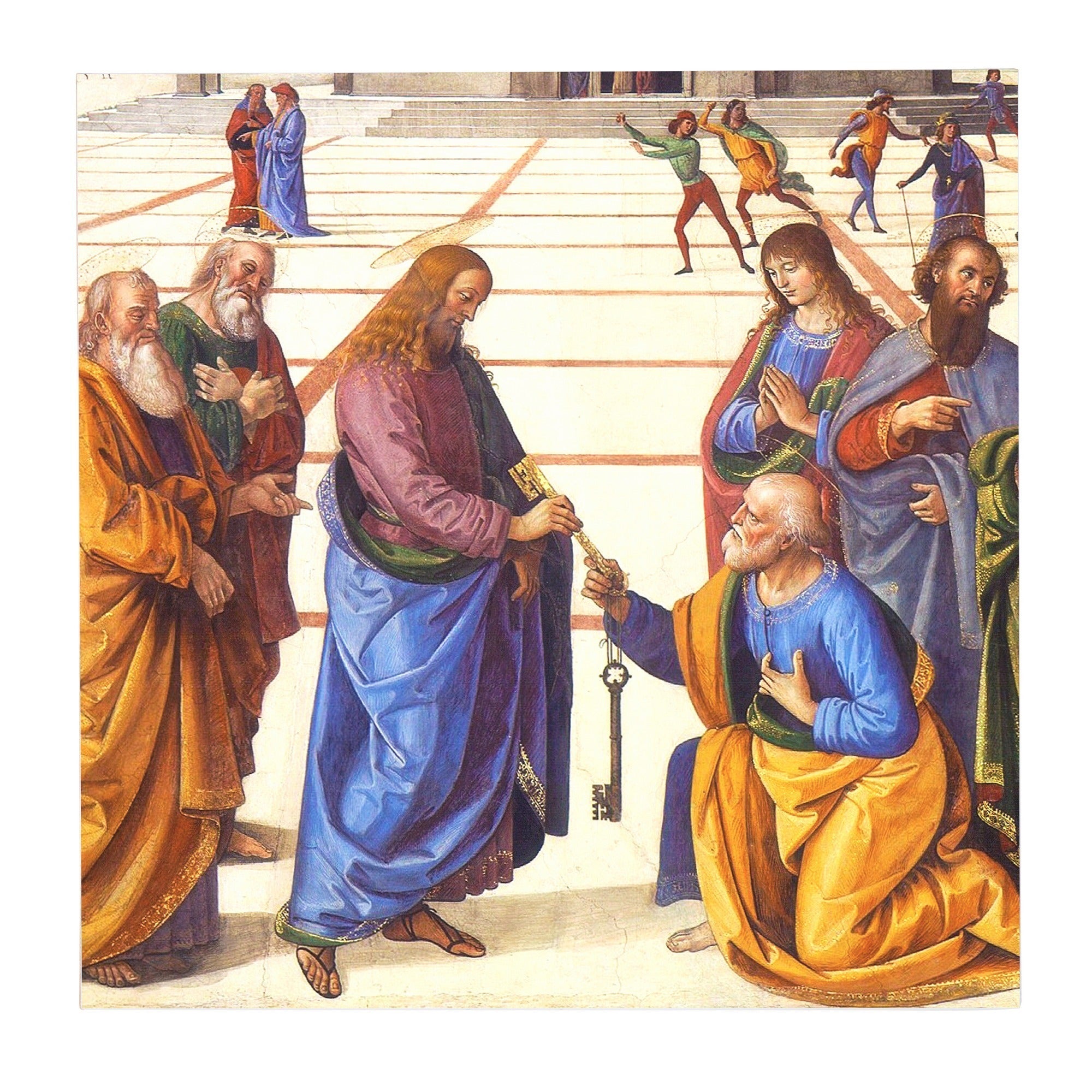 Delivery of the Keys Tile