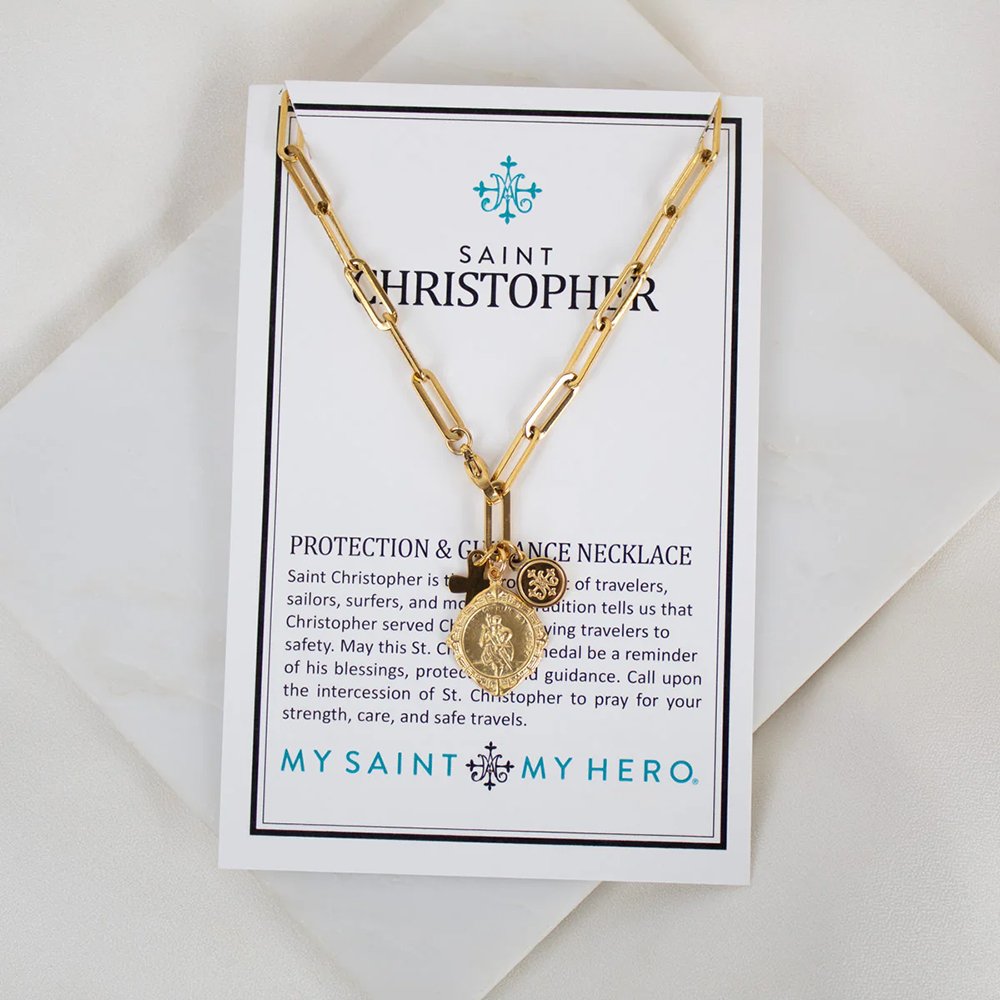 St. Christopher Protection & Guidance Necklace