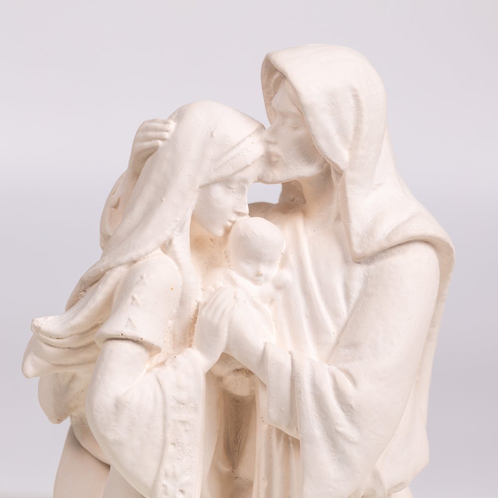 The Kiss of St. Joseph Holy Family Statue - 12.6"