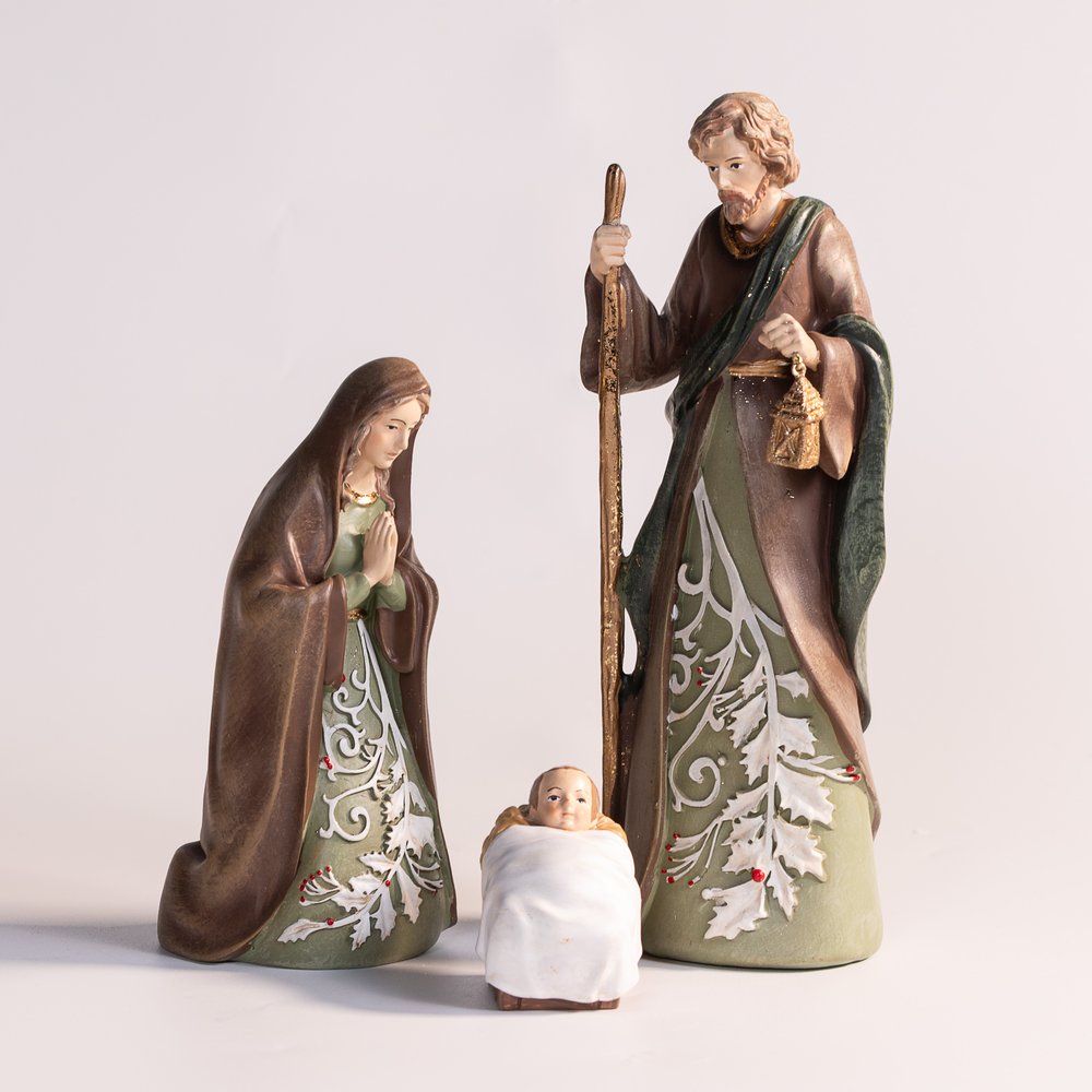 Sweet Serenity Holy Family Nativity Set - 3 Pieces