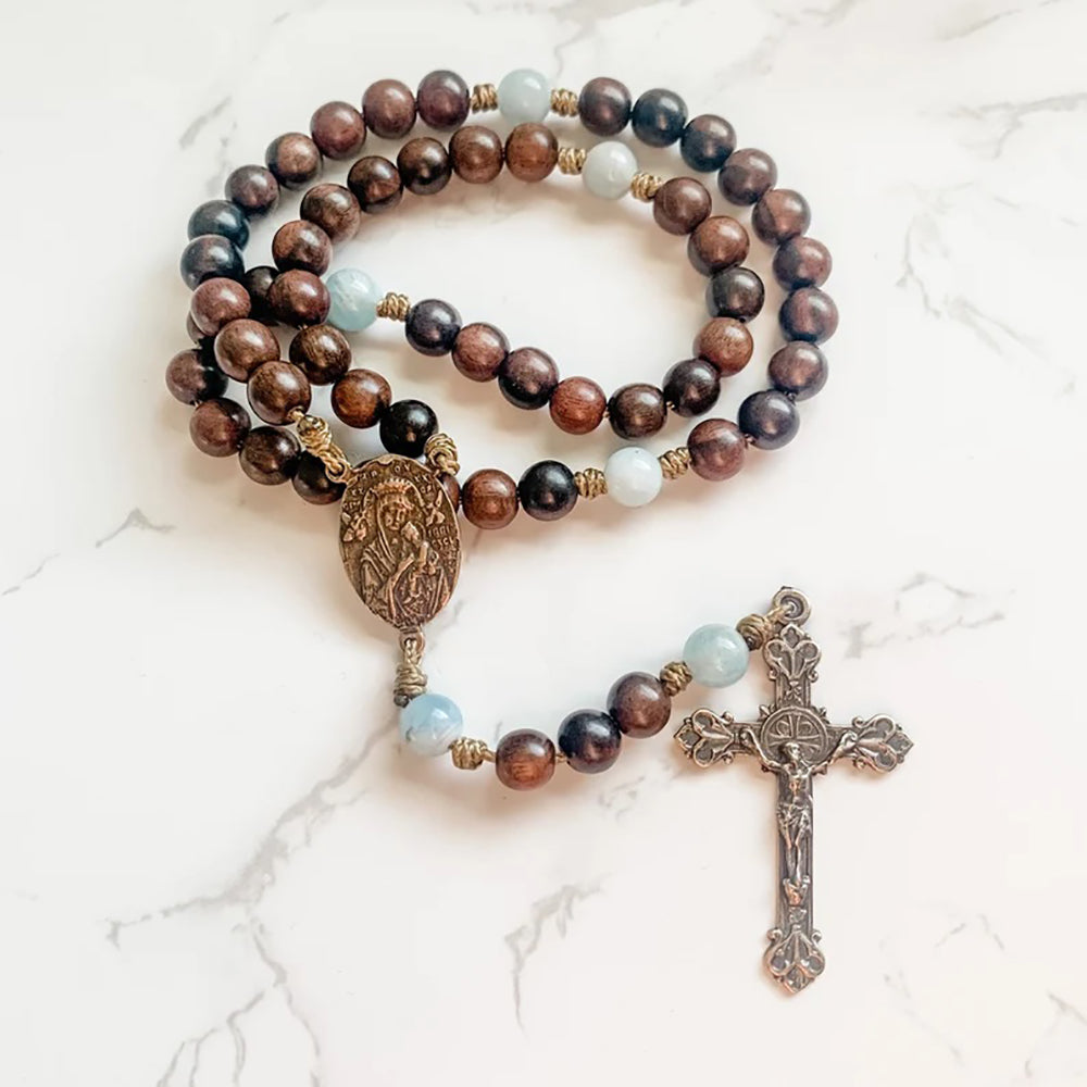 Corded Perpetual Help & Sacred Heart Rosary