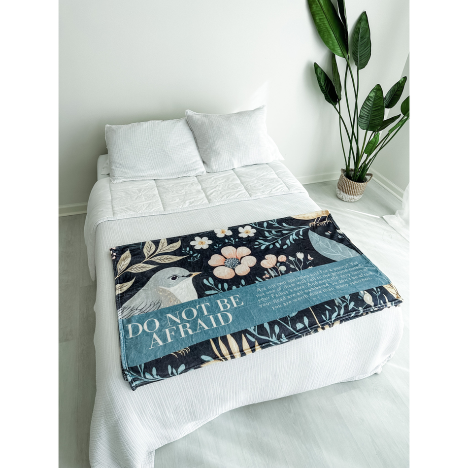 Sparrow Throw Blanket - 50" x 60"