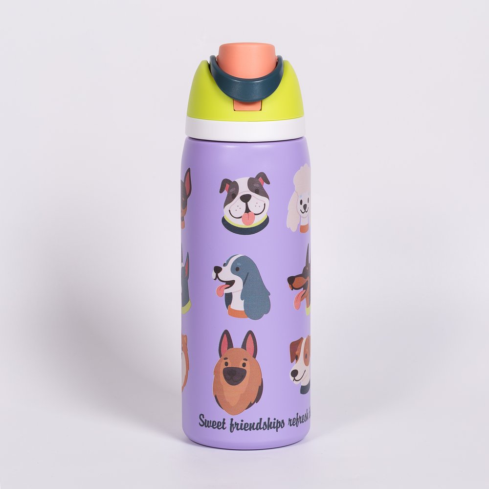 Personalized Friendship Pups Water Bottle