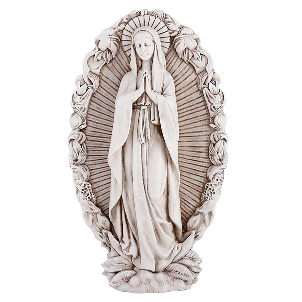 Our Lady of Guadalupe Sunburst Statue - 12.5"