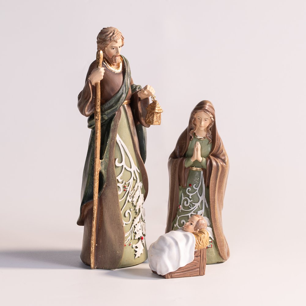 Sweet Serenity Holy Family Nativity Set - 3 Pieces