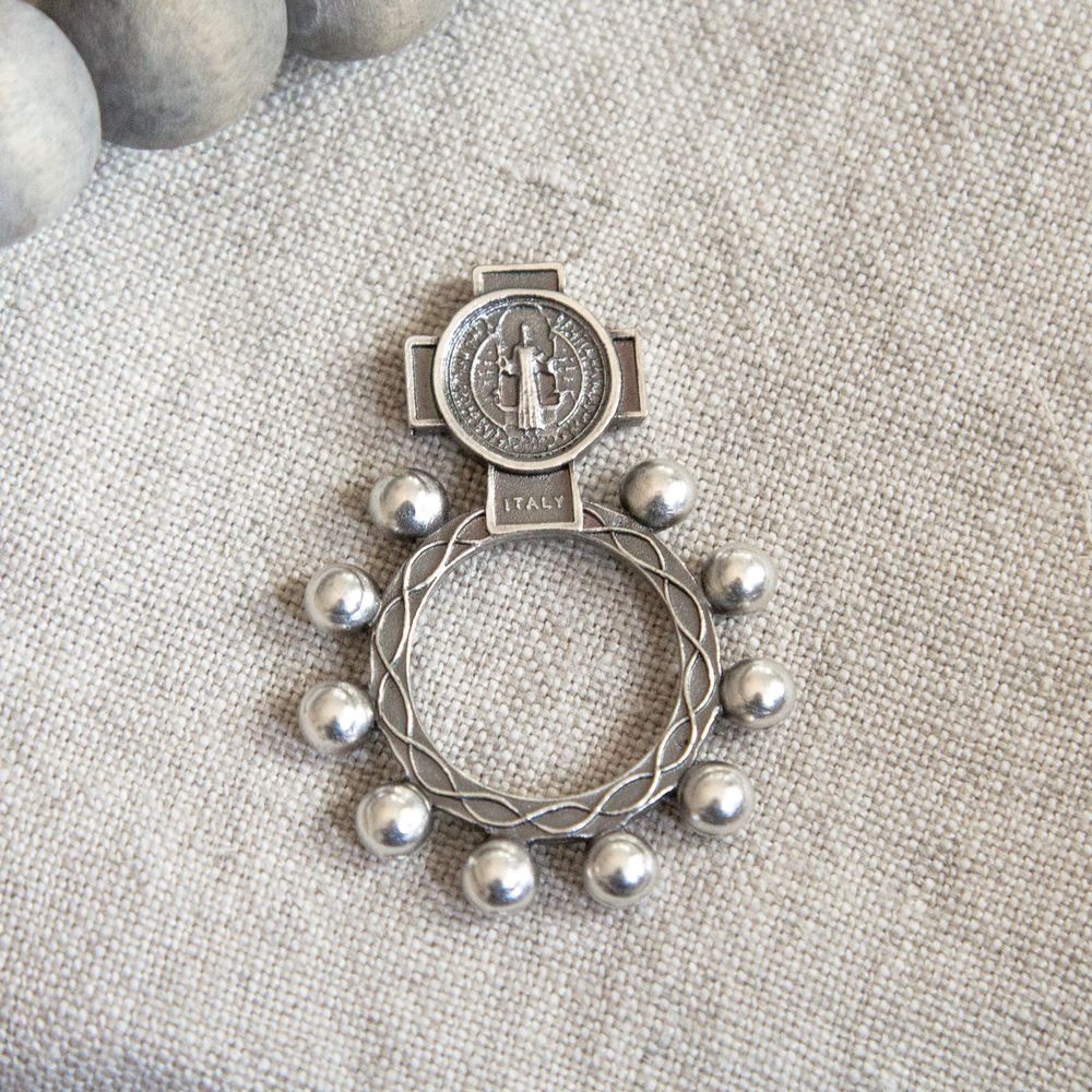 St. Benedict Finger Rosary Set