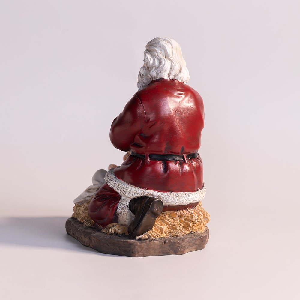 Devoted Kneeling Santa Statue - 8"