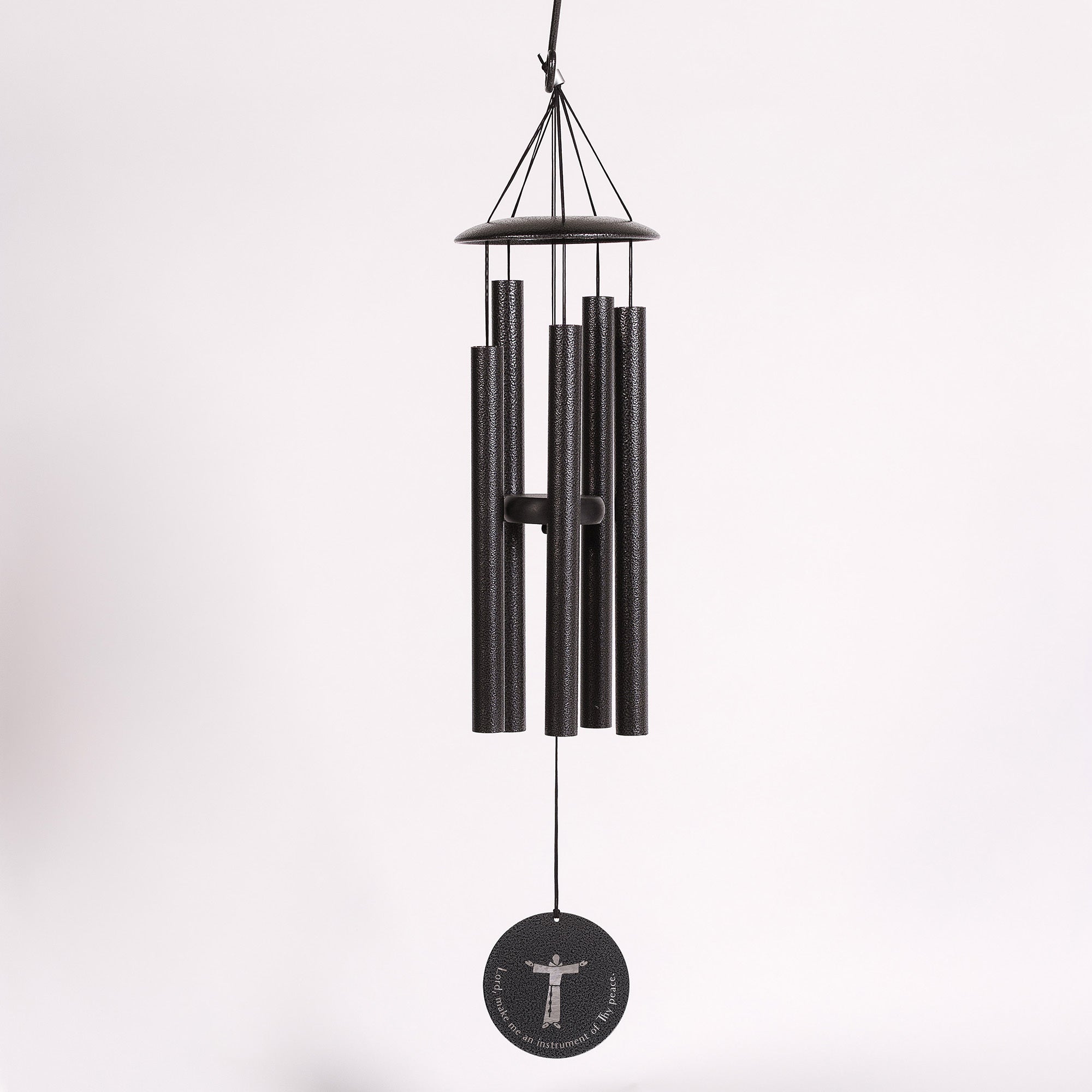 Personalized Prayer of St. Francis Wind Chimes - 30"