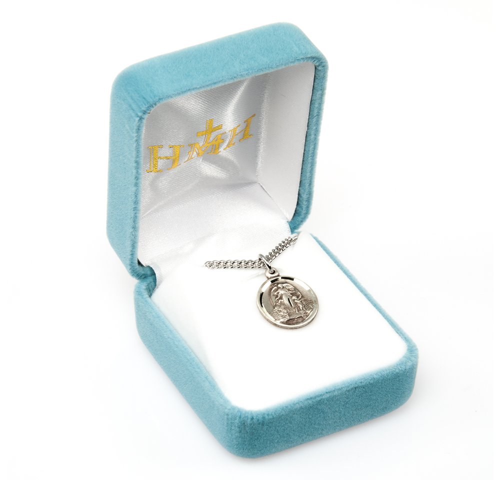 Guardian Angel Petite Sterling Silver Necklace