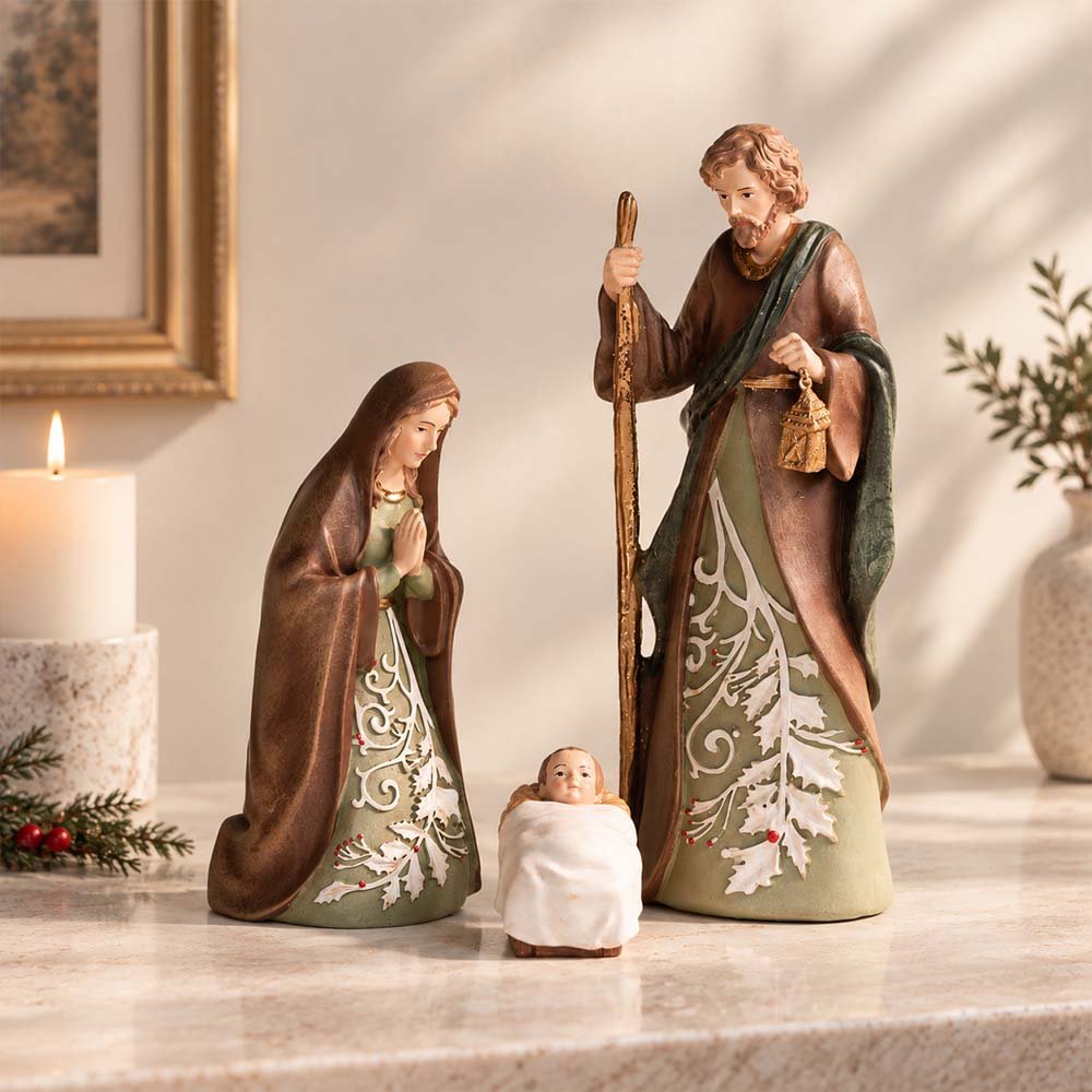 Sweet Serenity Holy Family Nativity Set - 3 Pieces