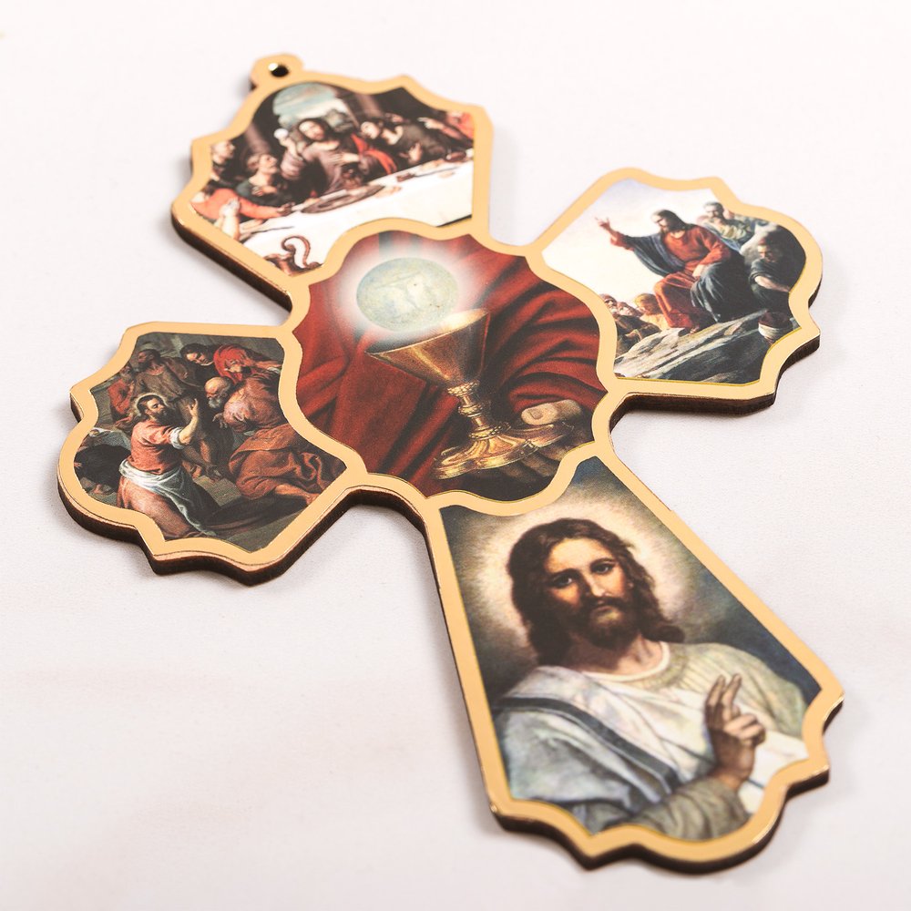 Classic Communion Cross -  4"