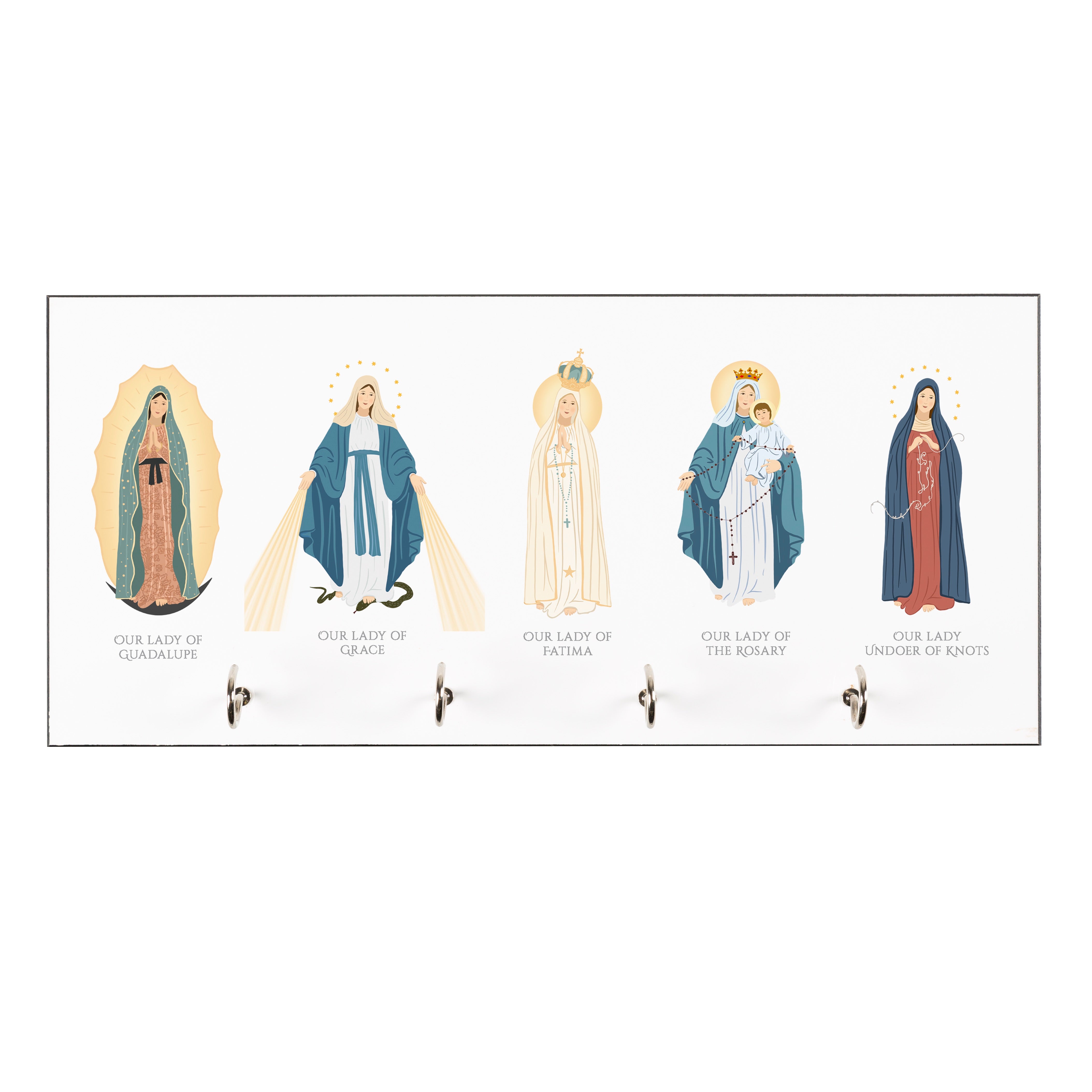 Our Lady Rosary Rack