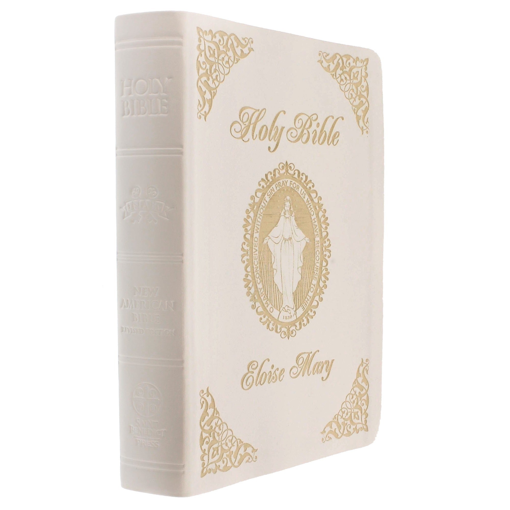 Personalized Miraculous Medal Bibles