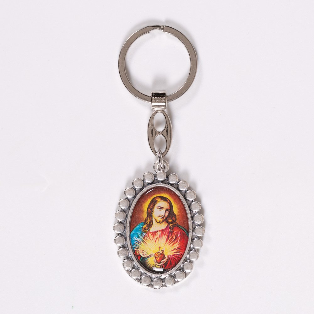 Sacred Heart of Jesus Key Ring