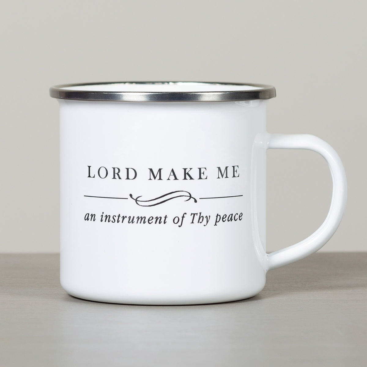 Personalized St. Francis Instrument of Peace Camp Mug