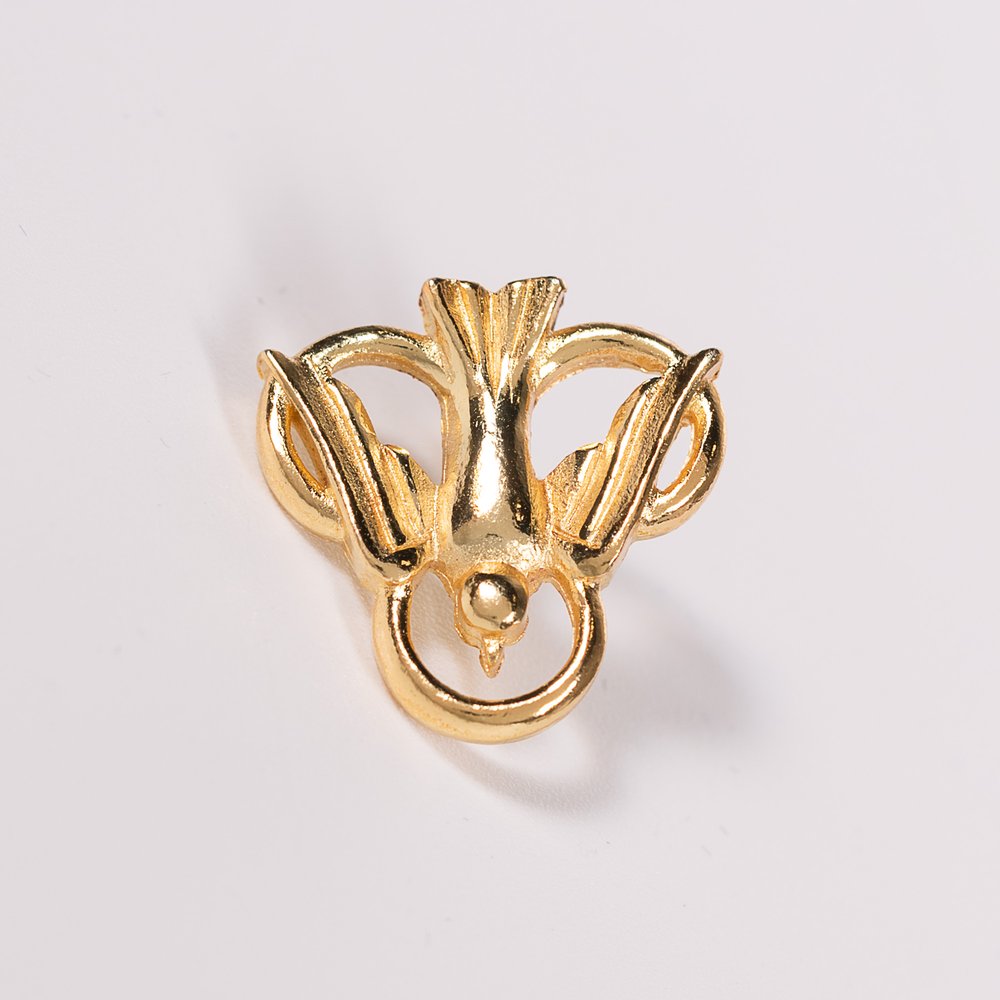 Gold Holy Spirit & Trinity Pin