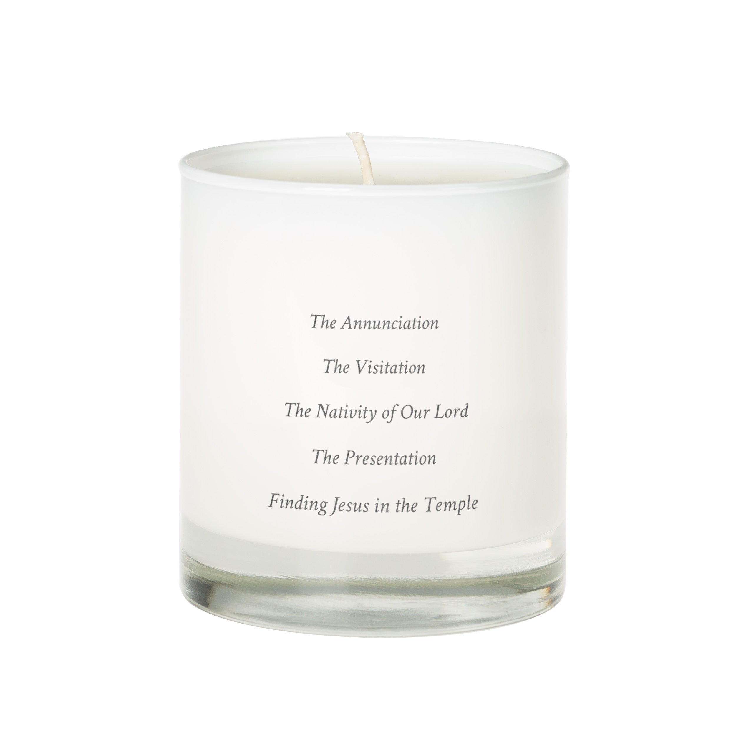 The Joyful Mysteries Scented Candle
