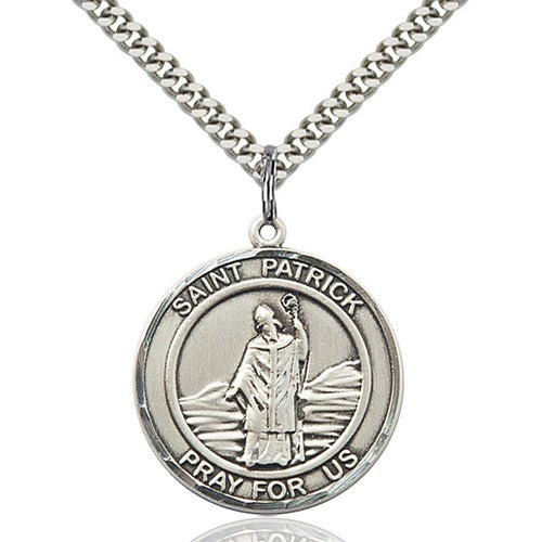 Sterling Silver St. Patrick Pendant - 2509255