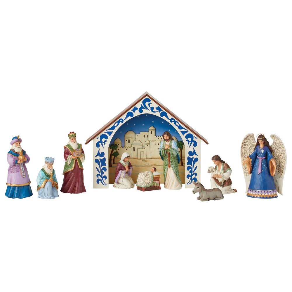 Jim Shore Nativity Set - 10 Pieces
