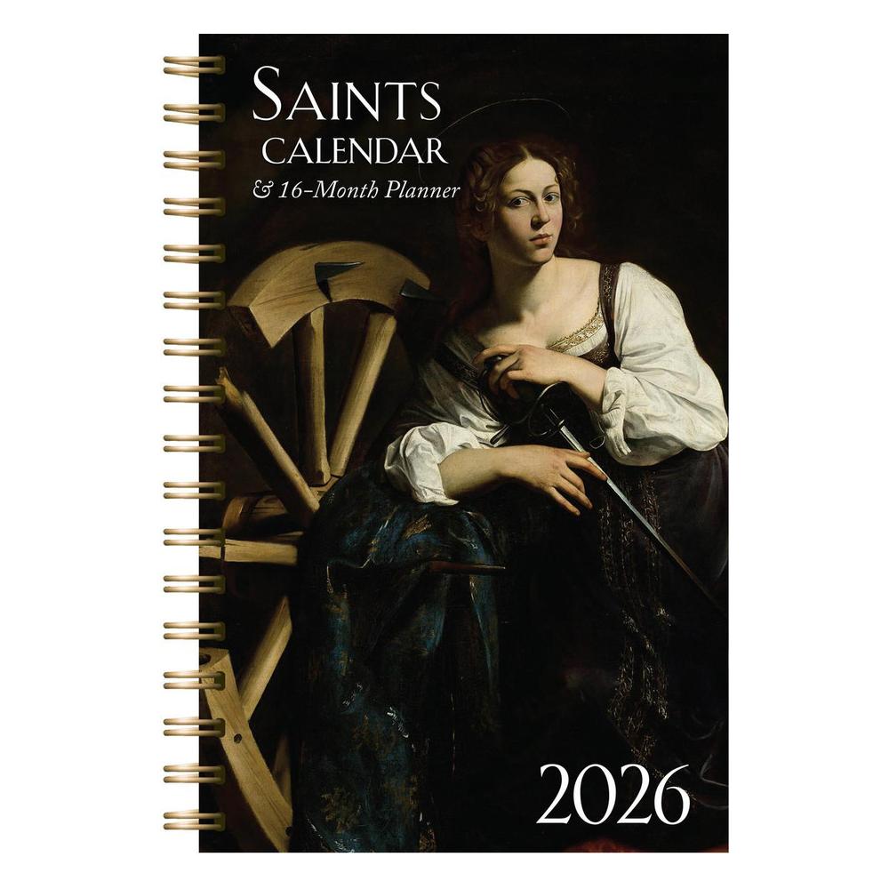 Saints Calendar & 16 Month Planner
