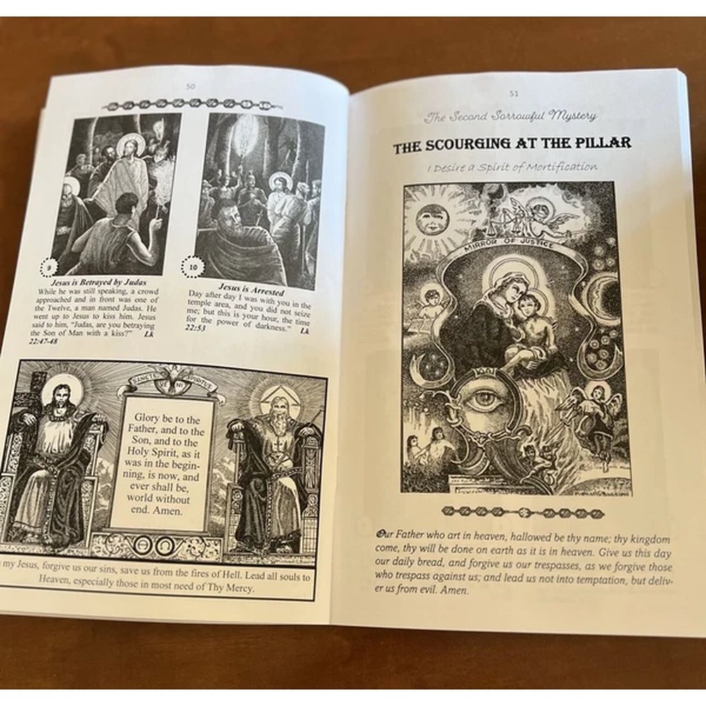 Scriptural Rosary Album: A Visual Journey Through the Rosary, with Luminous Mysteries