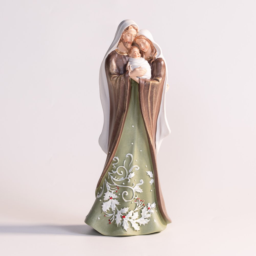 Sweet Serenity Holy Family One-Piece Nativity Statue - 10"